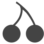Cherry SVG Icon